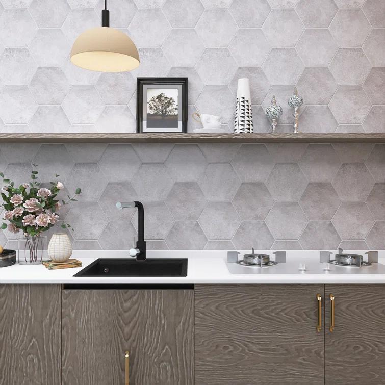 Dakota 8" X 9" Porcelain Wall & Floor Tile