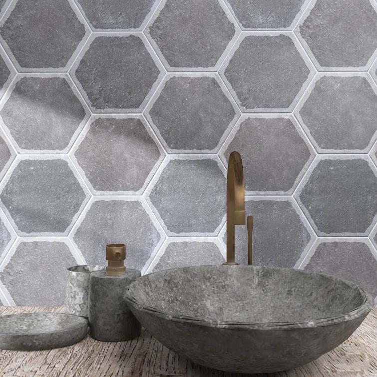 Dakota 8" X 9" Porcelain Wall & Floor Tile