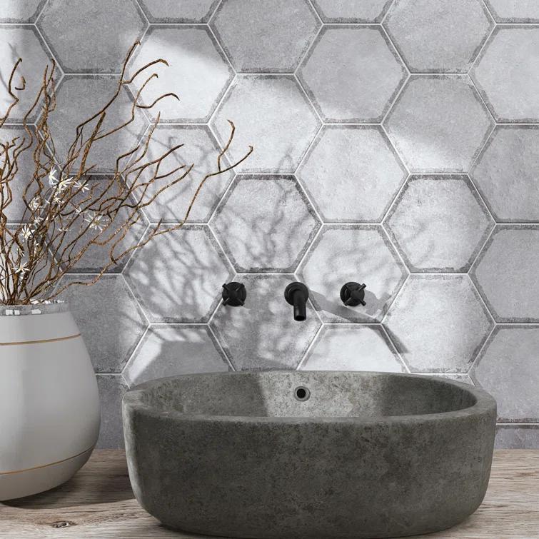 Dakota 8" X 9" Porcelain Wall & Floor Tile