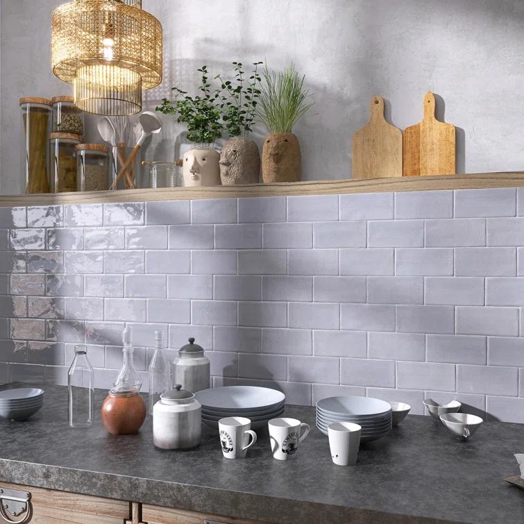 New Country 3" X 6" Ceramic Subway Wall Tile