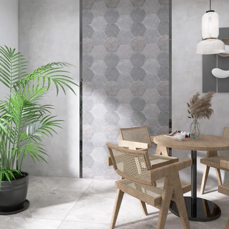 Dakota 8" X 9" Porcelain Wall & Floor Tile