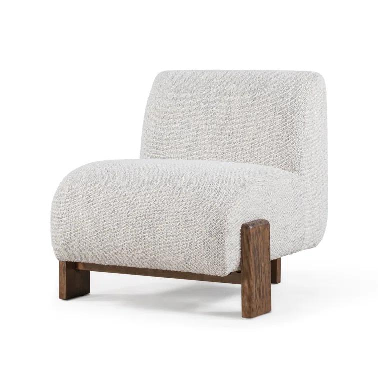 Classic Home Chelsea Upholstered Slipper Chair