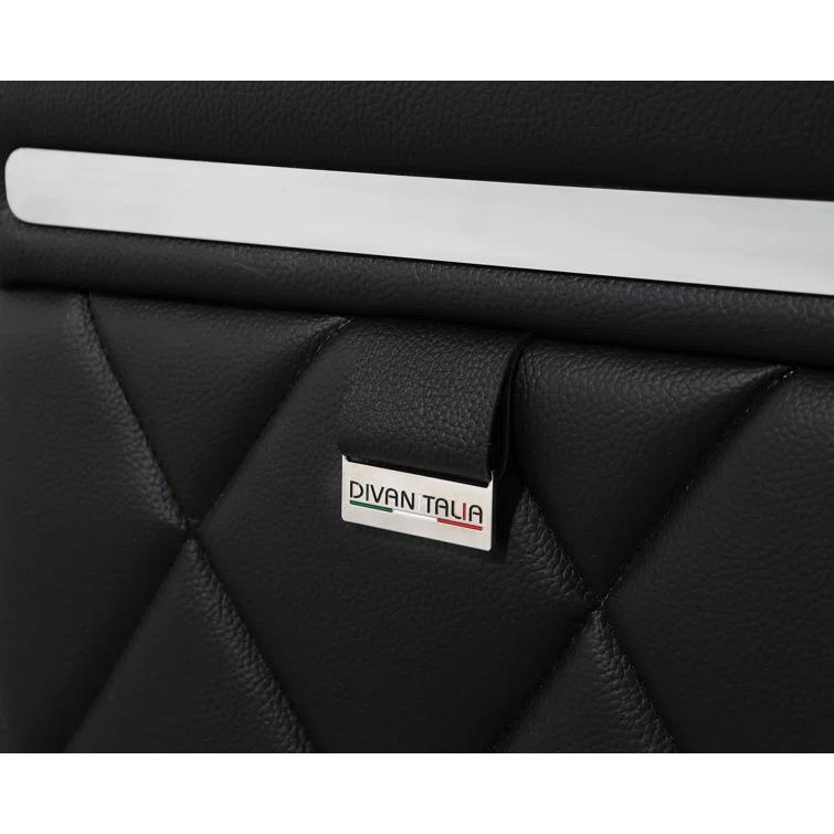 Belleville 70'' Top Grain Genuine Leather Loveseat