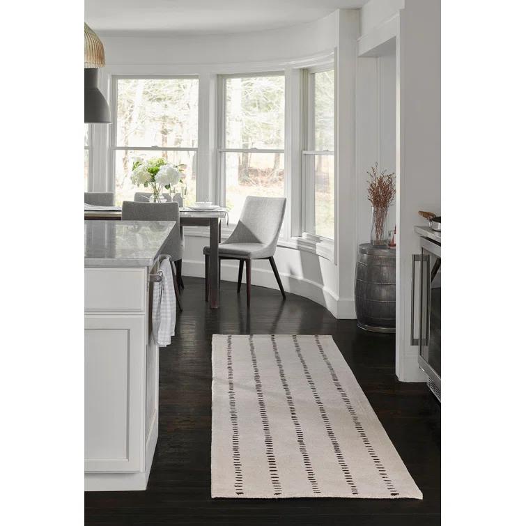 Posey Hand-Tufted Wool Rug - Ivory / 3'6" x 5'6"