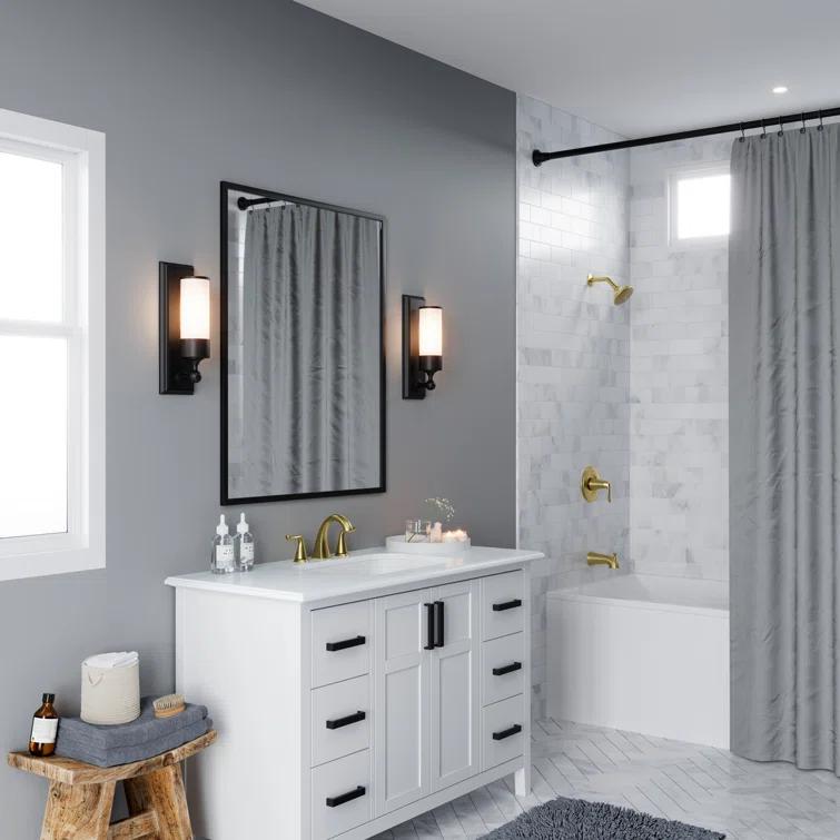 Willa Widespread Bathroom Faucet with Drain Assembly