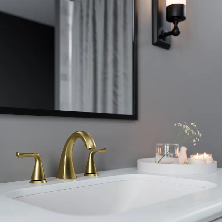 Willa Widespread Bathroom Faucet with Drain Assembly