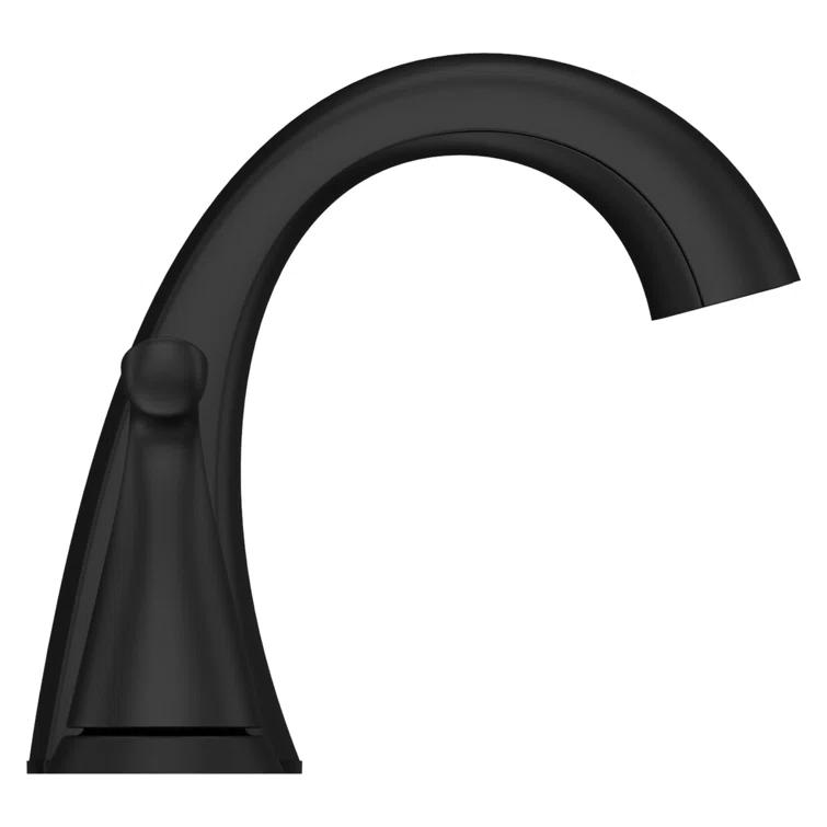 Pfister Willa Widespread Bathroom Faucet with Drain Assembly LF-049-MALSDB