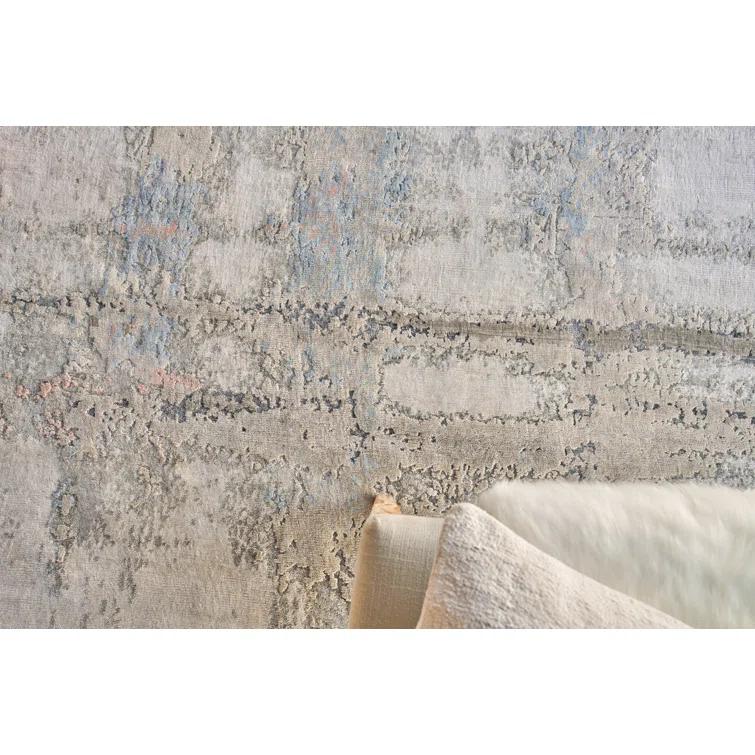 Laureno Silk Geometric Rug