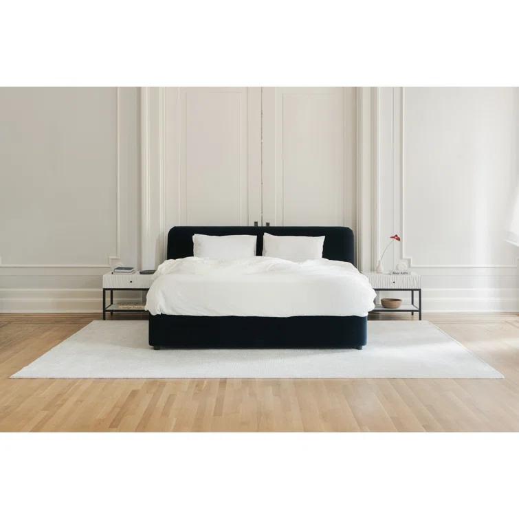 Zien Bed - Blue Velvet / King
