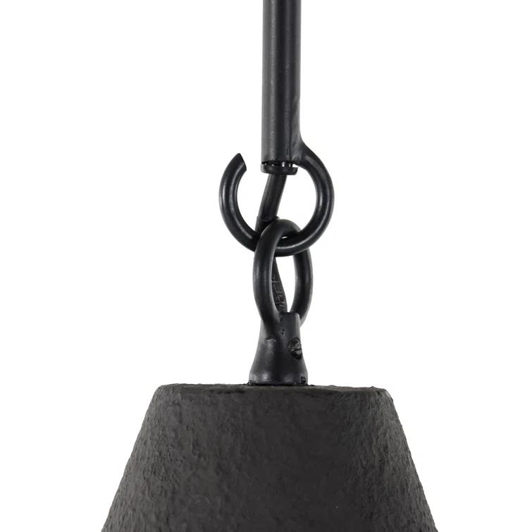 Ashwin Pendant Light - Black / 19.5"Dia