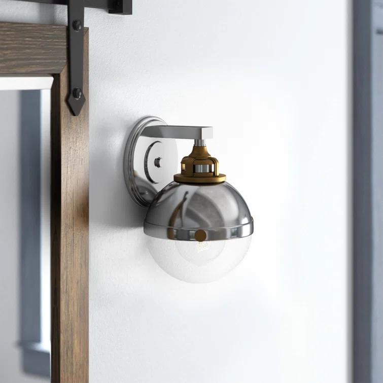 Kyoto Steel Armed Sconce