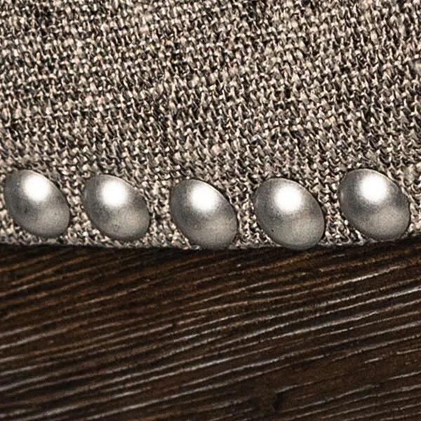 Maven Lane Maven Lane Adrien Backless Saddle Kitchen Stool with Fabric Upholstery