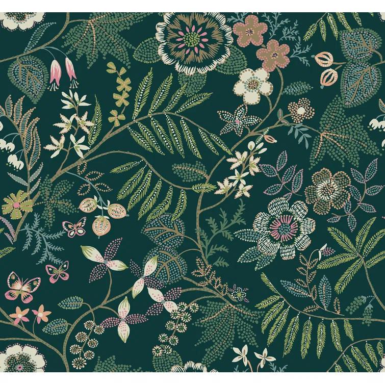 Marilyn Floral Trail Wallpaper