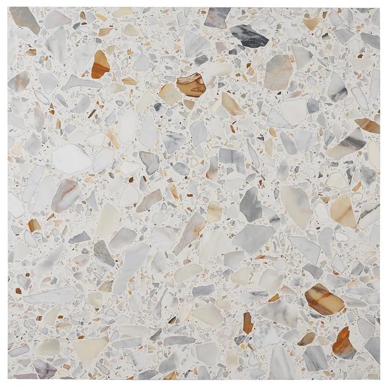 Brezza Terrazzo 23.62 in. x 23.62 in. Honed Terrazzo Floor and Wall Tile (3.87 Sq. Ft. / Each)