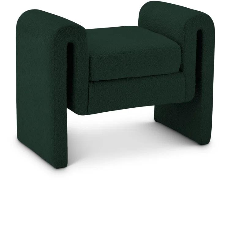 Hobel Boucle Fabric Upholstered Bench