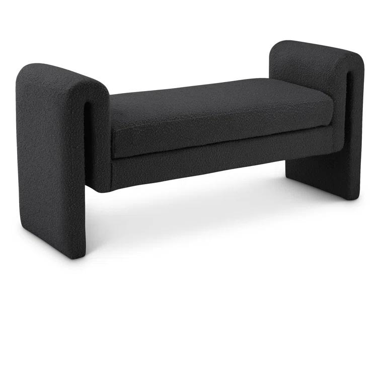Hiroyasu Upholstered Boucle Bench