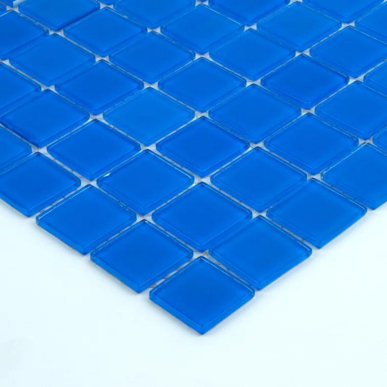 WS Tiles® 1" x 1" Straight Edge Glass Mosaic Tile