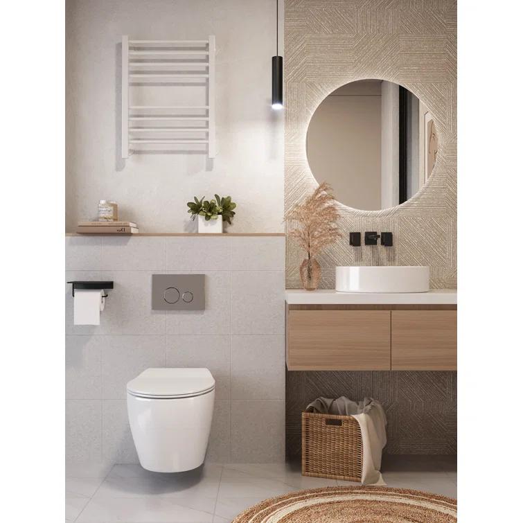 Liberty 1.6 GPF Elongated Wall Hung Toilets (Seat Included)