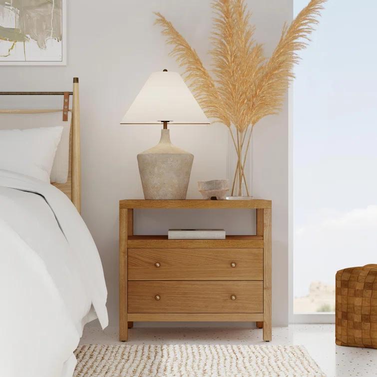 Nora 2-Drawer Nightstand