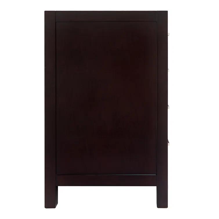 Ariel A067d-Bc Cambridge 66" Double Free Standing Vanity Cabinet Only - Brown