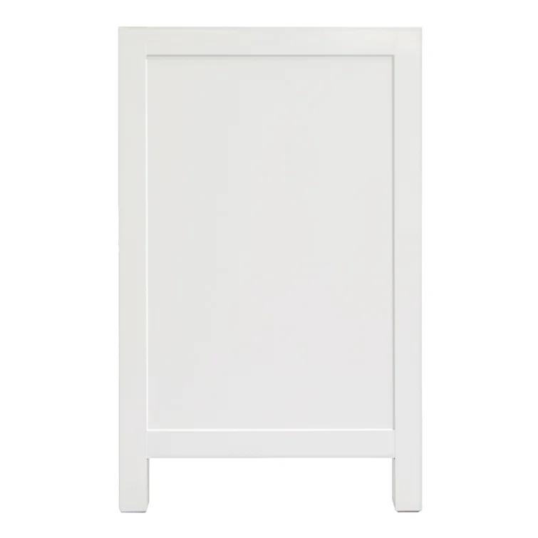 Ariel A067d-Bc Cambridge 66" Double Free Standing Vanity Cabinet Only - White