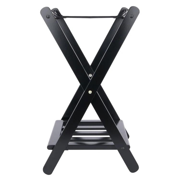 Folding Wood Luggage Rack
