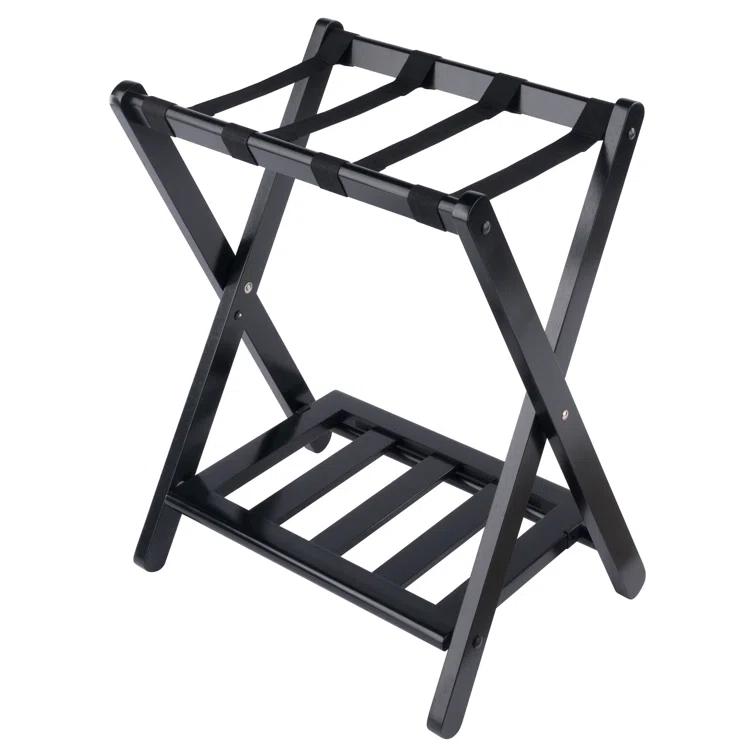 Folding Wood Luggage Rack
