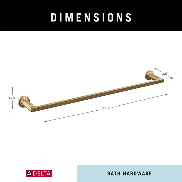 Tetra 24 in. Towel Bar Bath Hardware Accessory