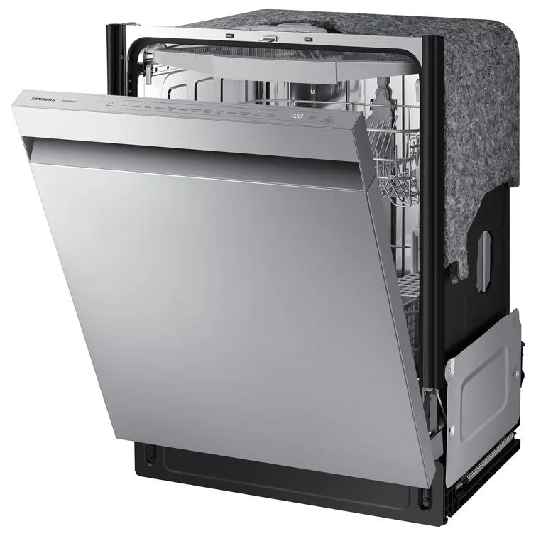 Samsung 24" 46 dBA ENERGY STAR Certified Smart Built-in Top Control Dishwasher with Adjustable Rack