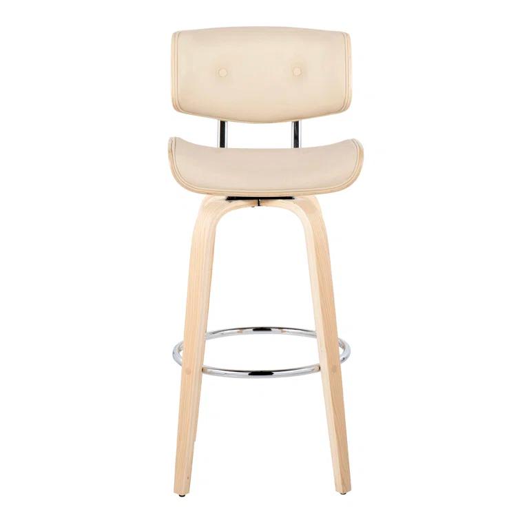 Lakyia Swivel Upholstered Counter Stool