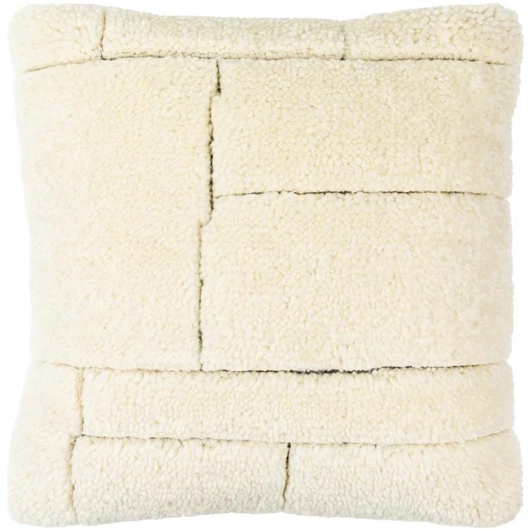 Daphine Geometric Wool Throw Pillow