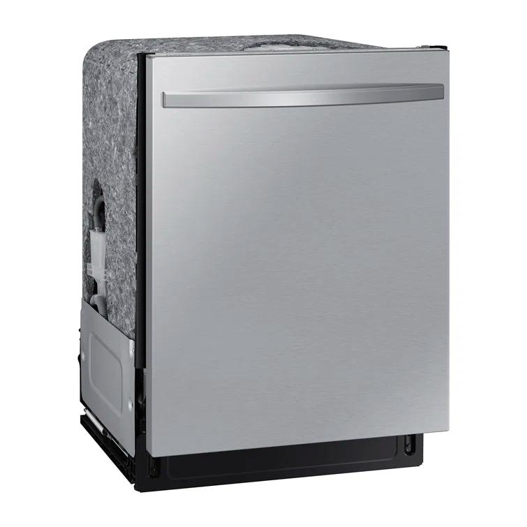 Samsung 24" 46 dBA ENERGY STAR Certified Smart Built-in Top Control Dishwasher with Adjustable Rack