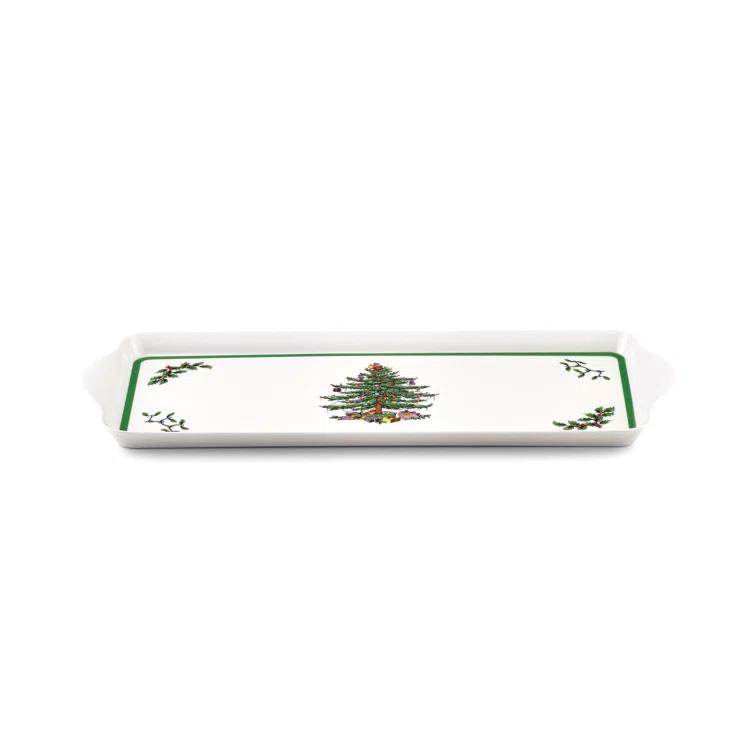 Pimpernel Christmas Tree Melamine Sandwich Tray