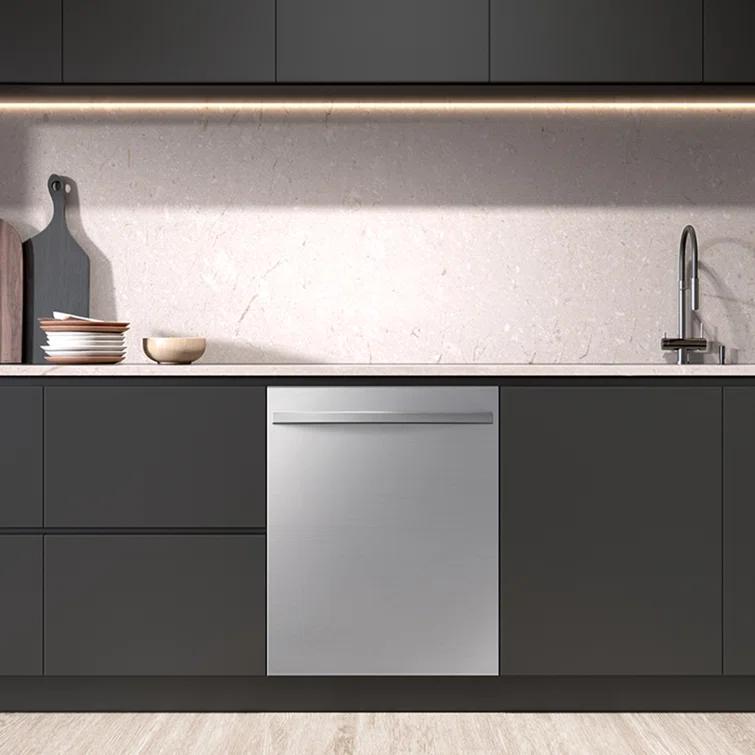 Samsung 24" 51 Decibel ENERGY STAR Certified Built-in Top Control Dishwasher with Adjustable Rack