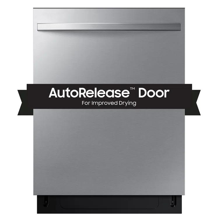 Samsung 24" 51 Decibel ENERGY STAR Certified Built-in Top Control Dishwasher with Adjustable Rack