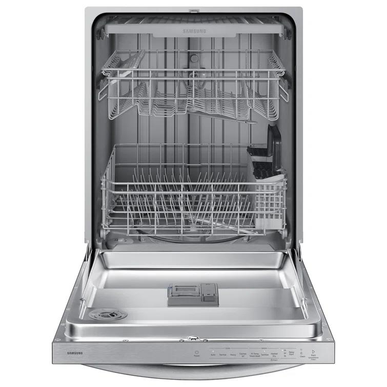 Samsung 24" 51 Decibel ENERGY STAR Certified Built-in Top Control Dishwasher with Adjustable Rack