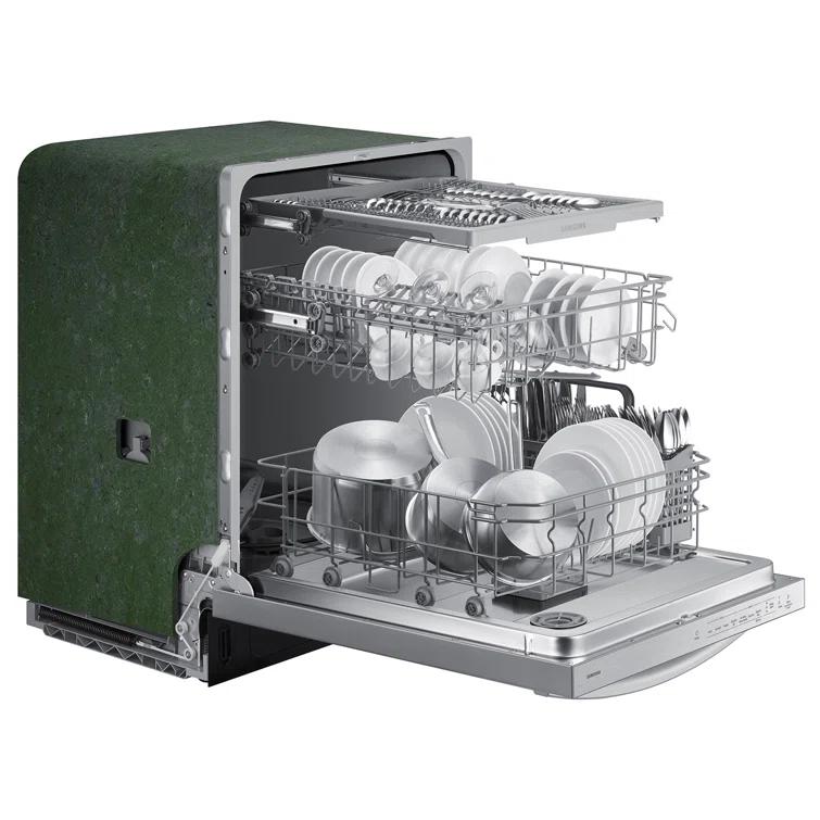 Samsung 24" 51 Decibel ENERGY STAR Certified Built-in Top Control Dishwasher with Adjustable Rack