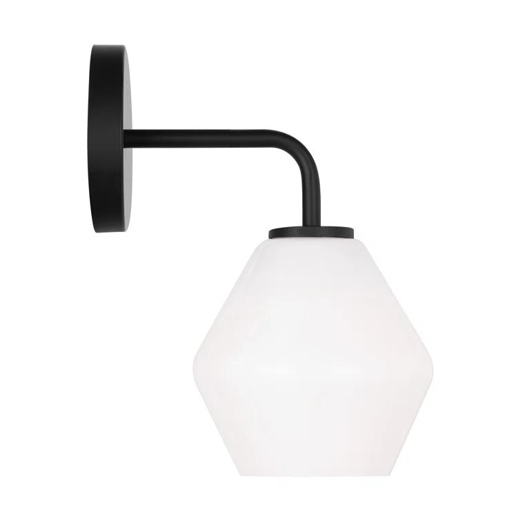 Generation Lighting Jett 6-in 1-Light Matte Black Transitional Vanity Light