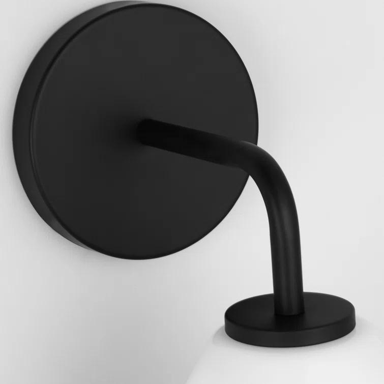 Generation Lighting Jett 6-in 1-Light Matte Black Transitional Vanity Light