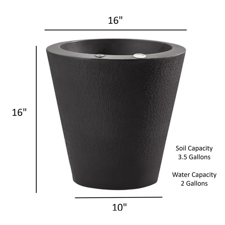 Crescent Garden Dot Planter Pot