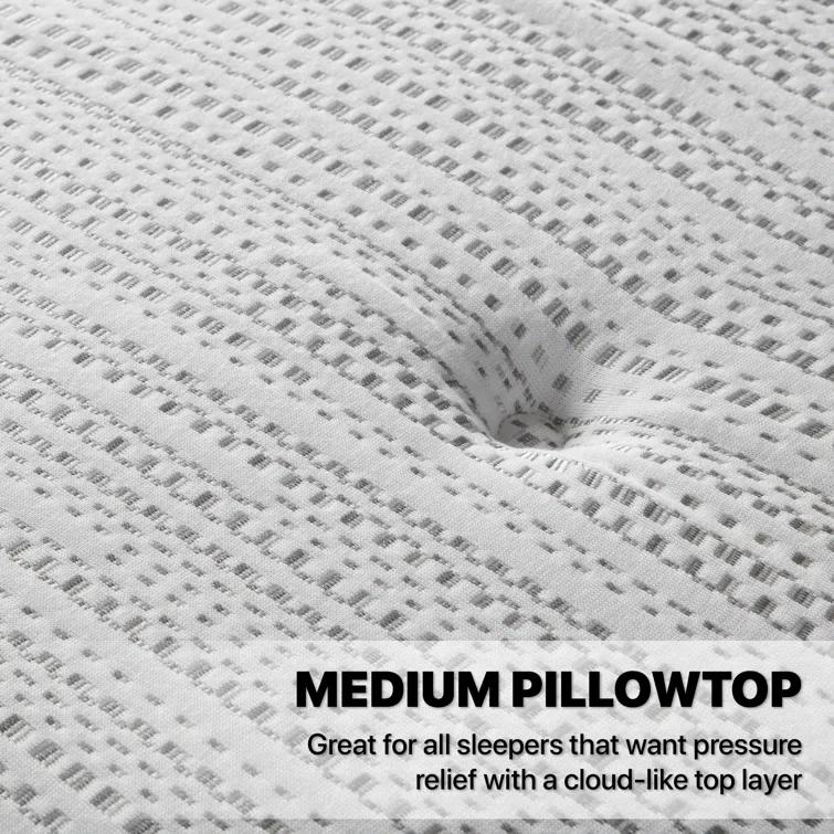 Beautyrest Silver BRS900 Medium Pillow Top 15" Innerspring Mattress