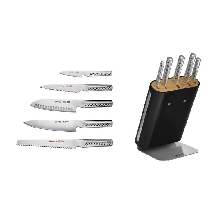 Global Knives Global Knives Ukon 6 Piece Knife Block Set