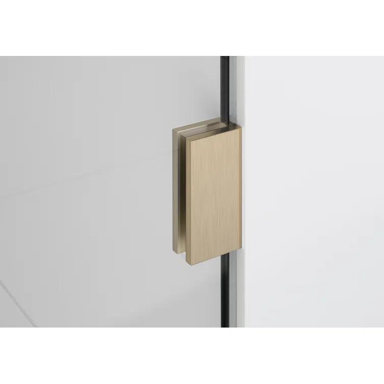 Vela 30 in. x 78 in. Fully Frameless Single Fixed Shower Panel