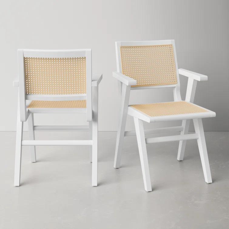 AllModern Atticus 18.10'' H Ash Armchair (Set of 2)