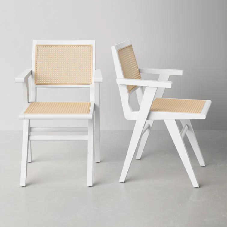 AllModern Atticus 18.10'' H Ash Armchair (Set of 2)