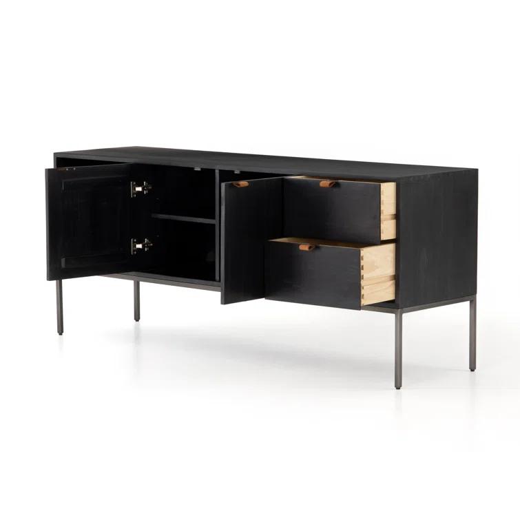 Rosamonde Media Console - Black