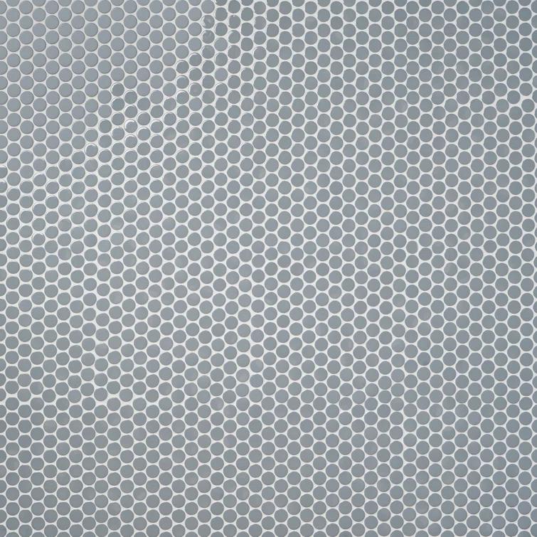Zen 12.32'' W x 12.99'' L Ceramic Penny Round Mosaic Floor and Wall Tile (1.11 sq. ft./ each)