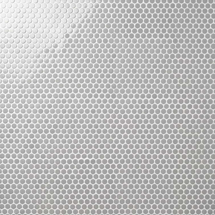 Zen 12.32'' W x 12.99'' L Ceramic Penny Round Mosaic Floor and Wall Tile (1.11 sq. ft./ each)