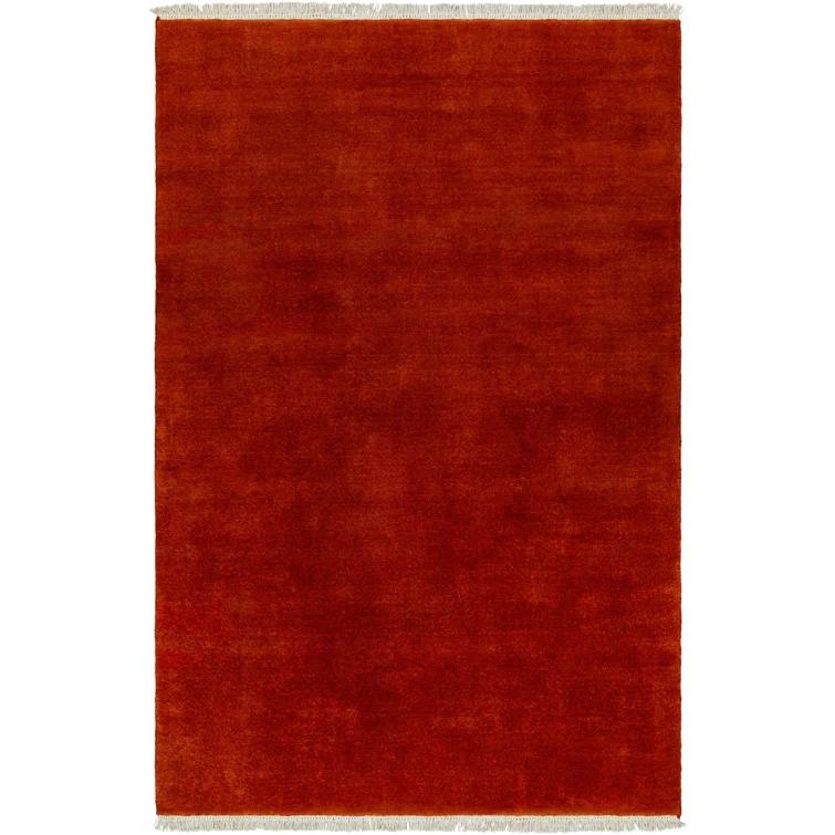 Clio Wool Red Rug