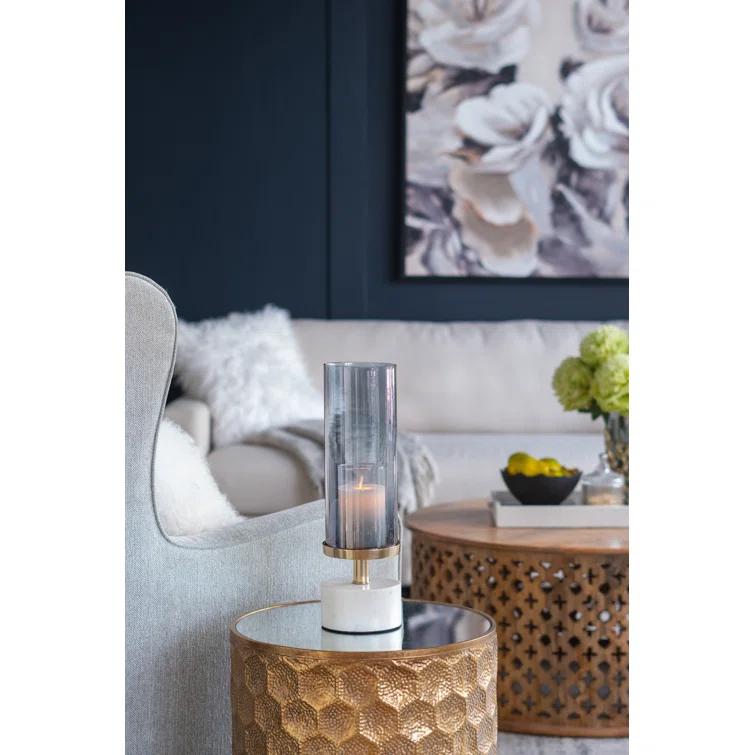 A&B Home 16'' H Tabletop Hurricane